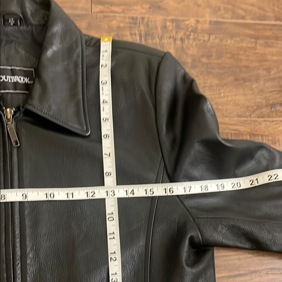 Outbrook Black Leather Women's Jacket - Picture 15 of 16